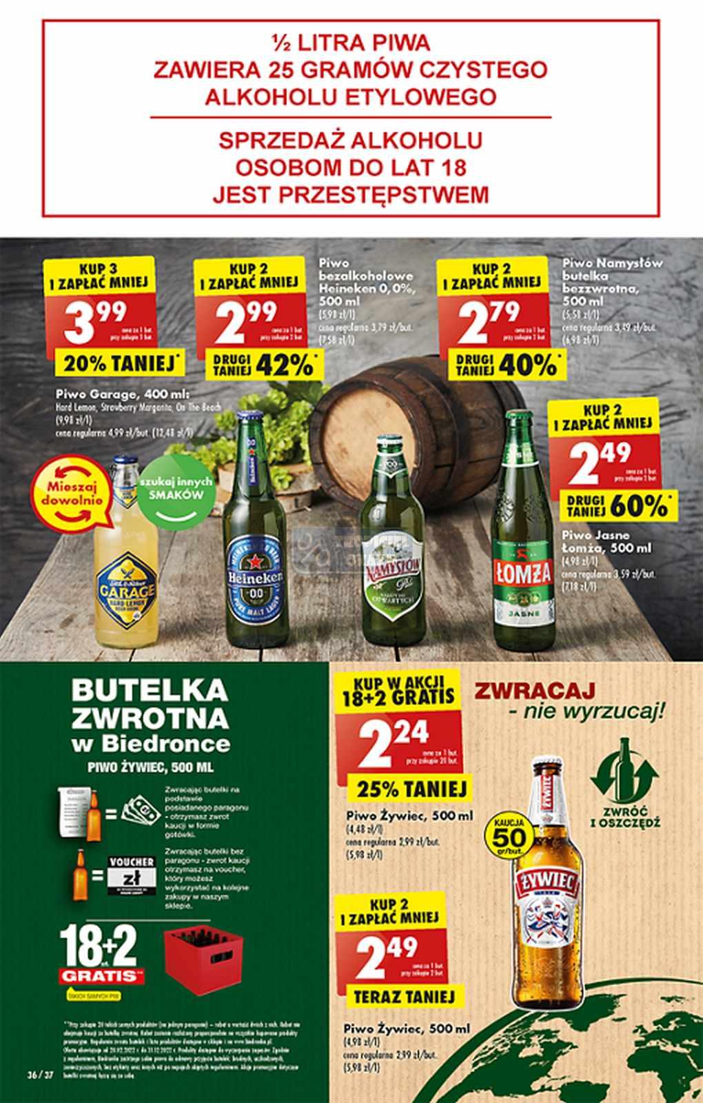Gazetka promocyjna Biedronka do 31/12/2022 str.36