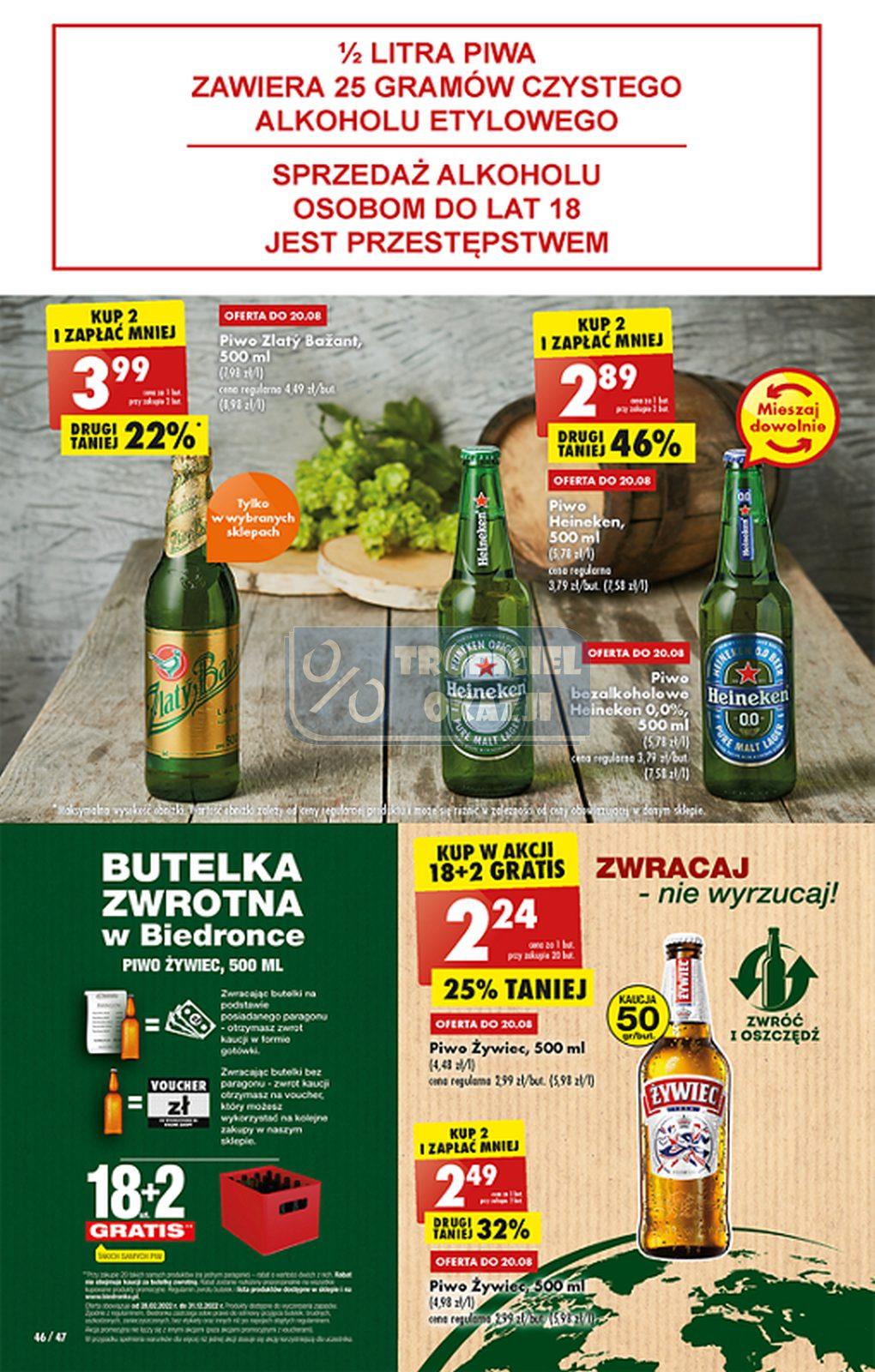 Gazetka promocyjna Biedronka do 24/08/2022 str.46