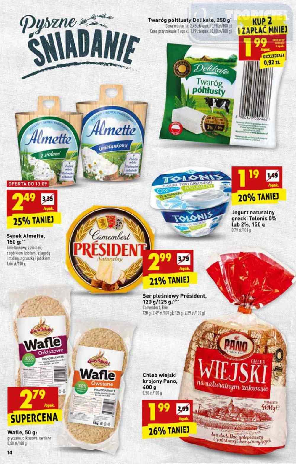 Gazetka promocyjna Biedronka do 17/09/2017 str.14