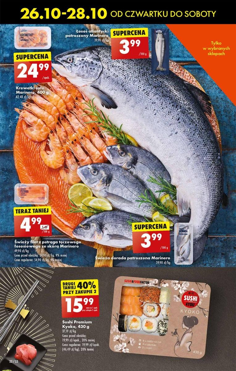 Gazetka promocyjna Biedronka do 31/10/2023 str.22
