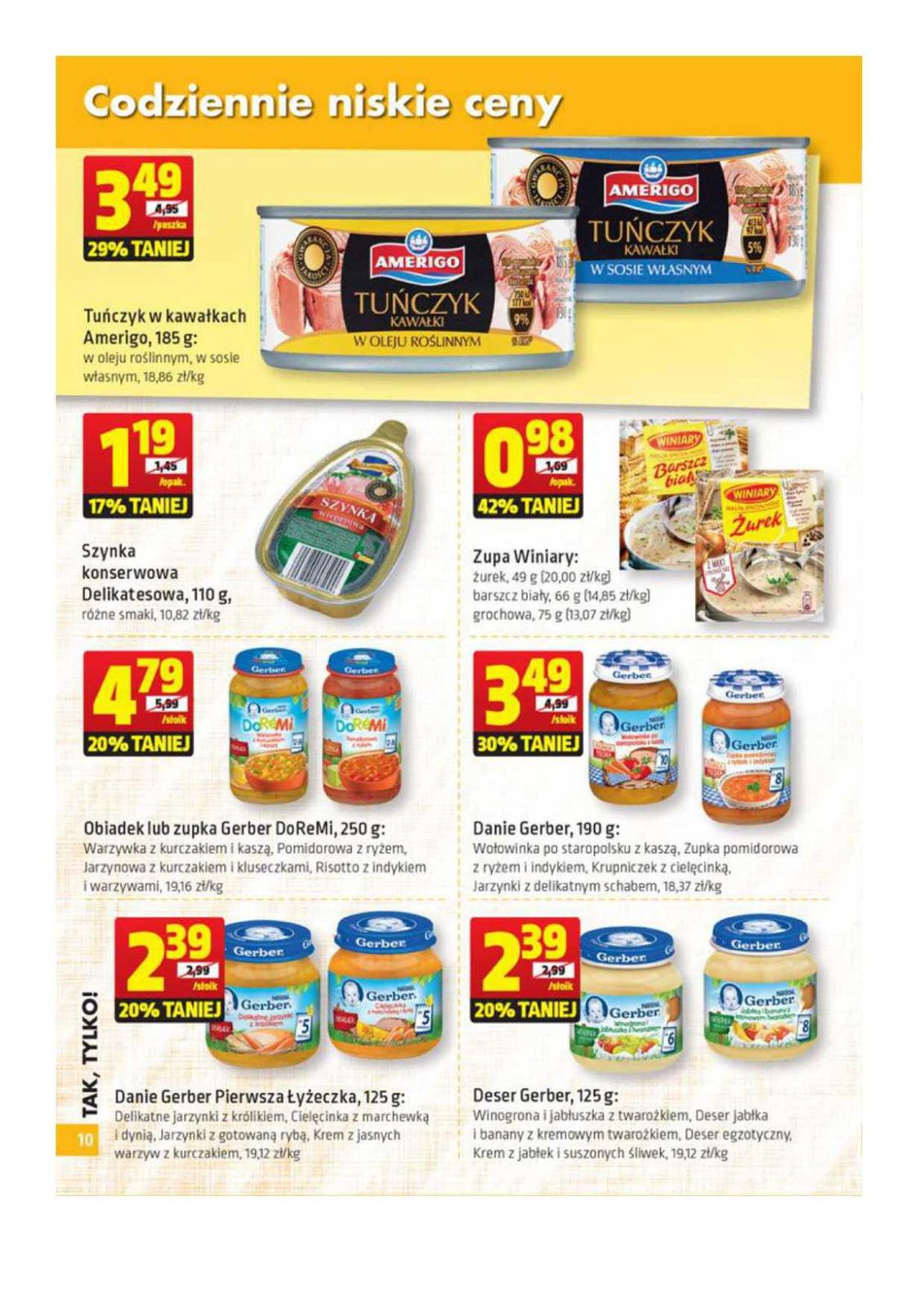 Gazetka promocyjna Biedronka do 30/03/2016 str.10