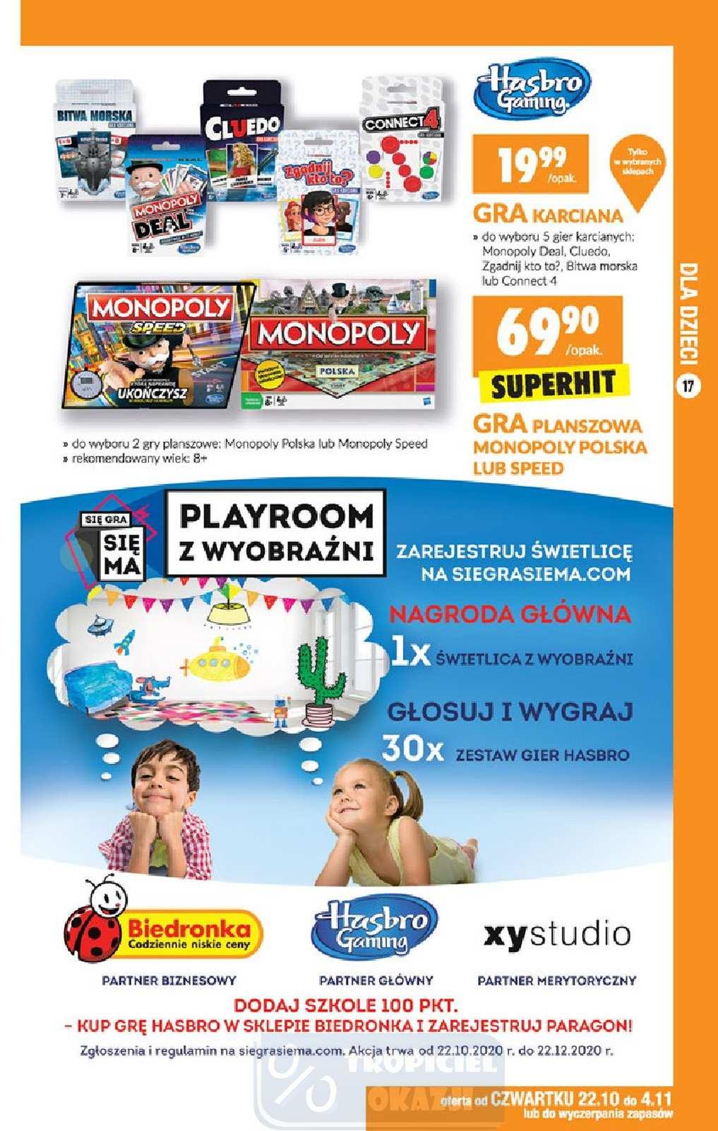 Gazetka promocyjna Biedronka do 04/11/2020 str.17