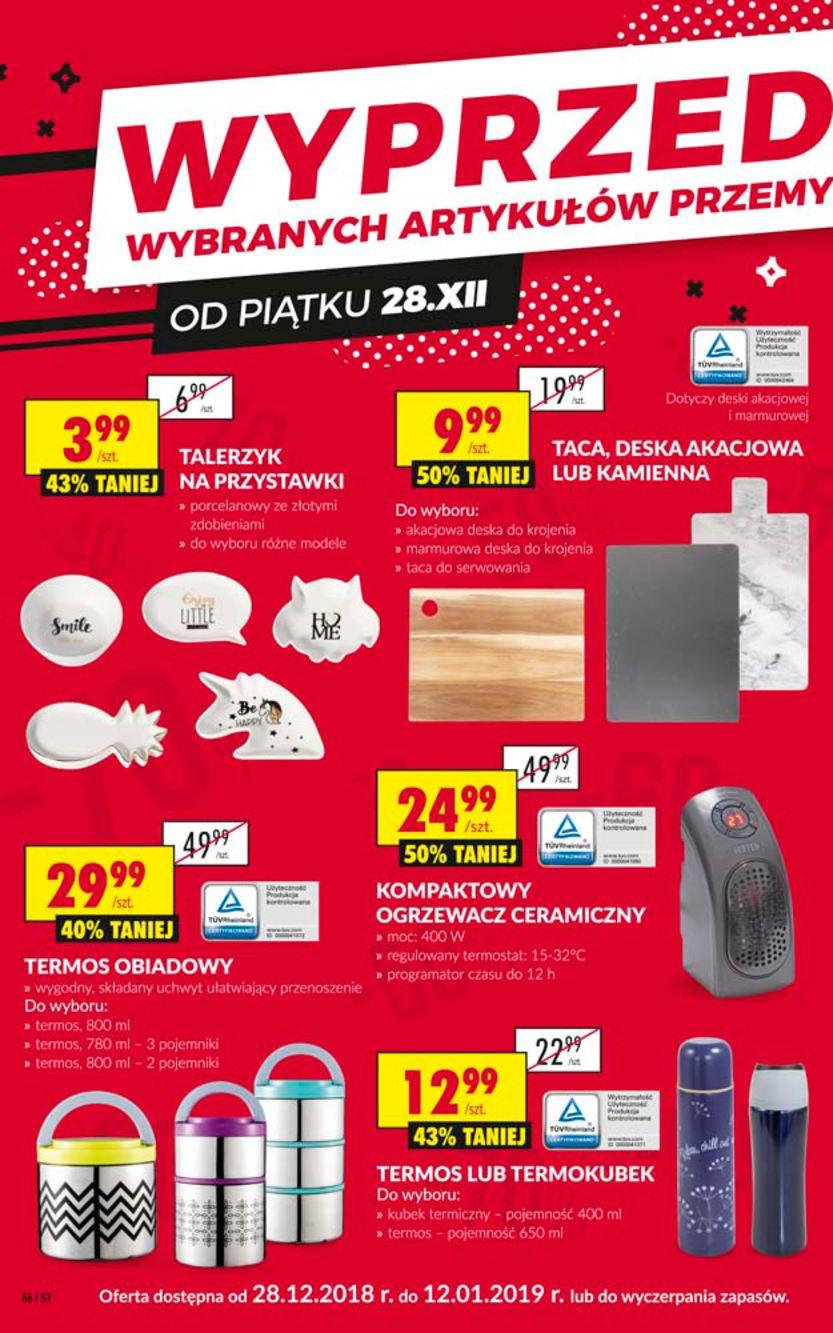 Gazetka promocyjna Biedronka do 31/12/2018 str.56
