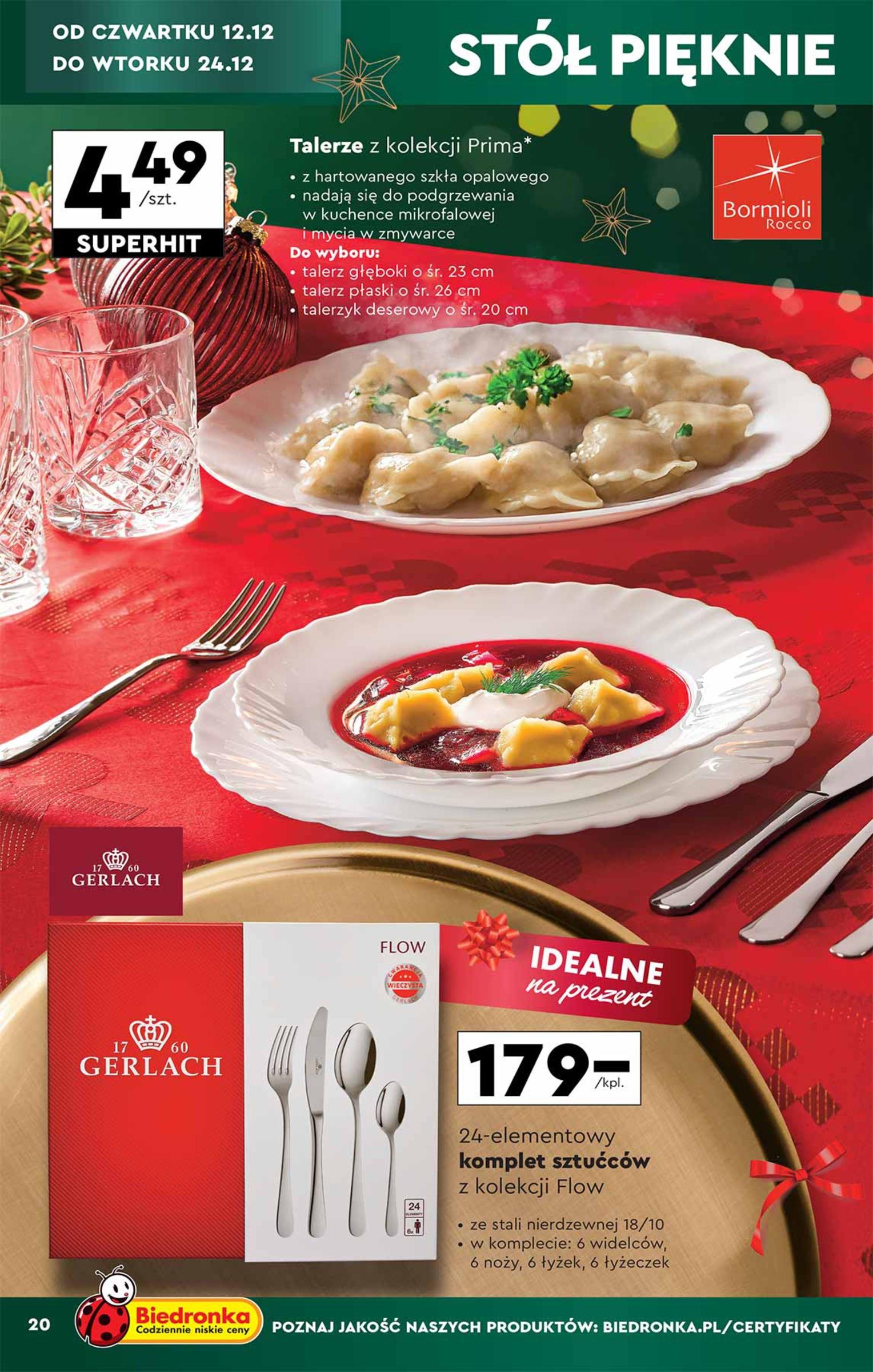 Gazetka promocyjna Biedronka do 22/12/2024 str.20