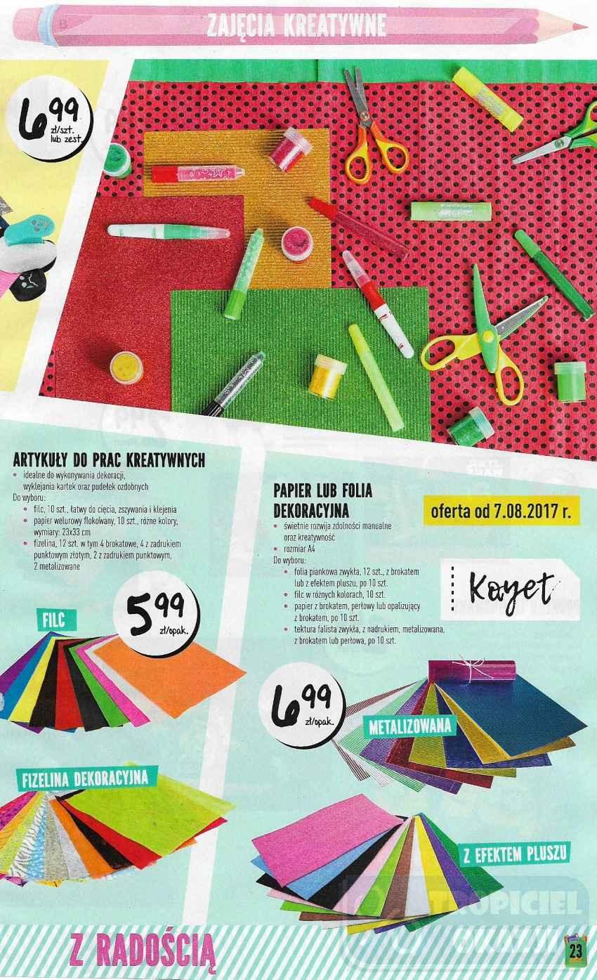 Gazetka promocyjna Biedronka do 13/08/2017 str.23