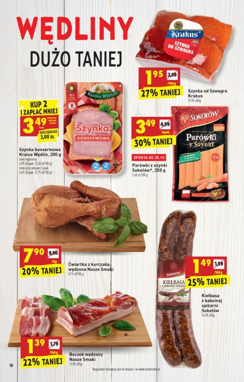 Gazetka promocyjna Biedronka do 29/10/2017 str.18