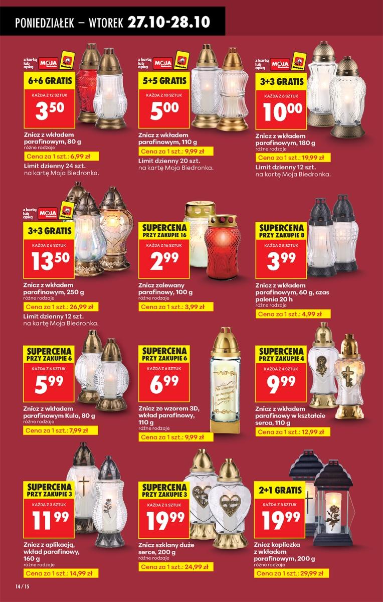 Gazetka promocyjna Biedronka do 31/10/2025 str.14