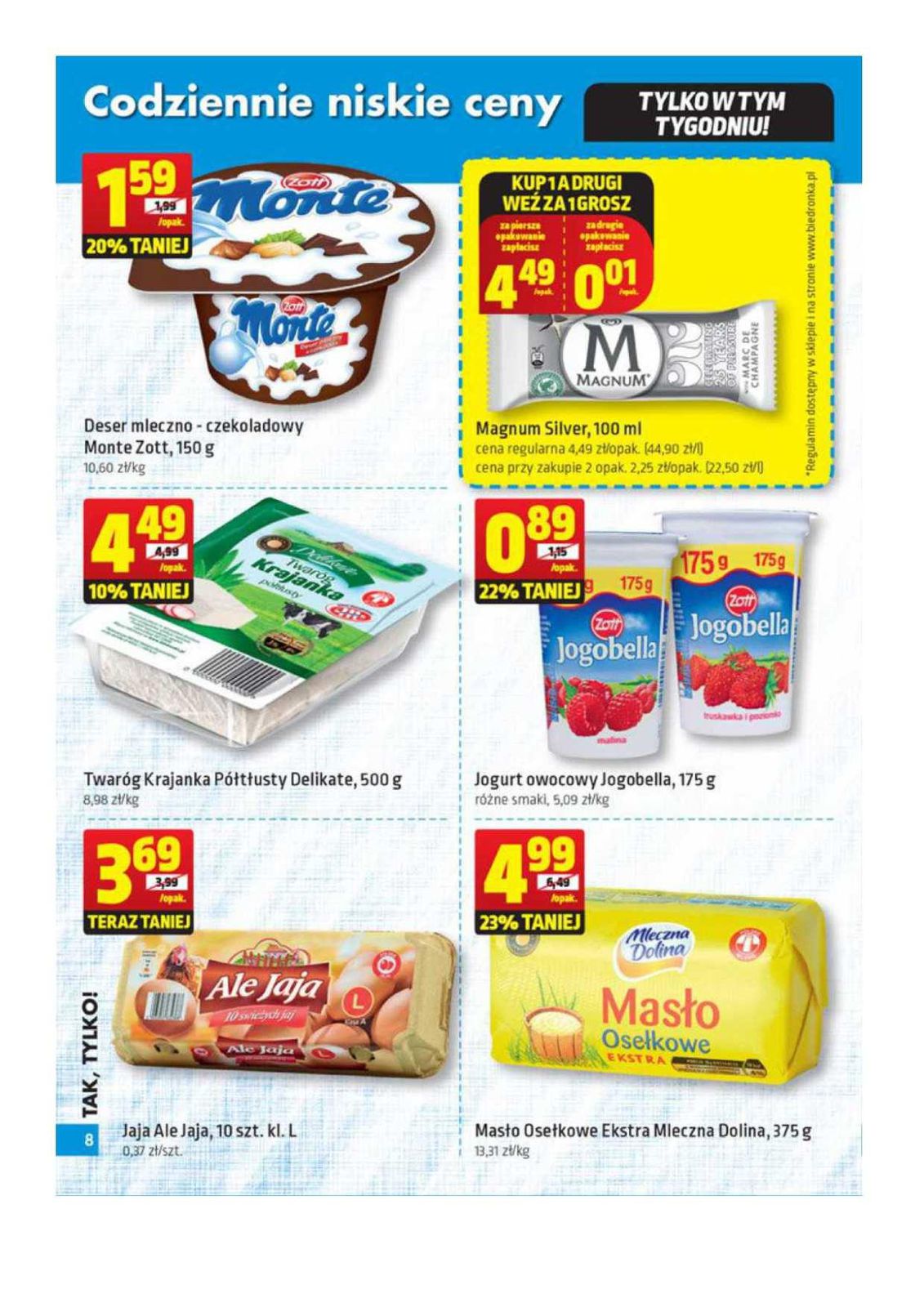 Gazetka promocyjna Biedronka do 16/03/2016 str.8