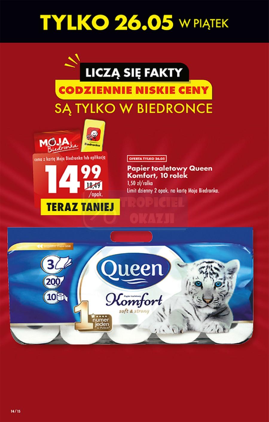 Gazetka promocyjna Biedronka do 31/05/2023 str.14