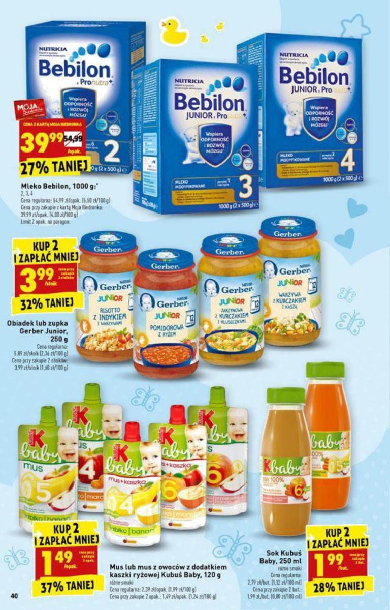 Gazetka promocyjna Biedronka do 25/02/2018 str.40