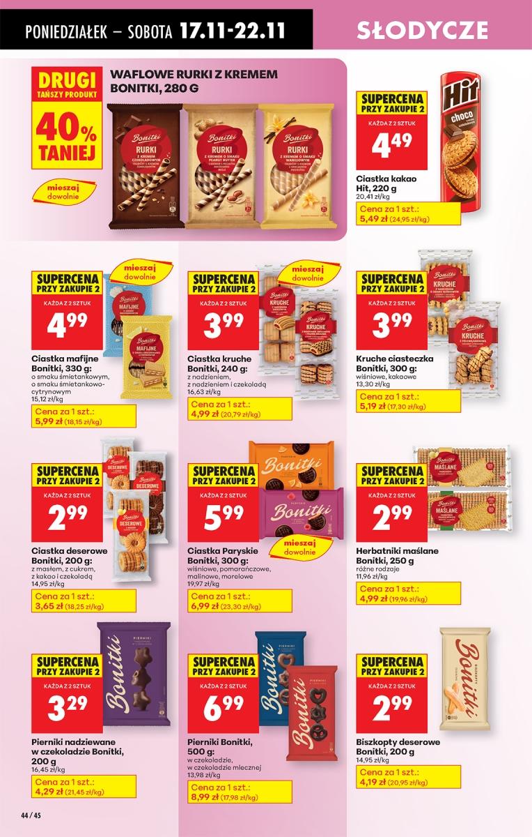 Gazetka promocyjna Biedronka do 22/11/2025 str.44