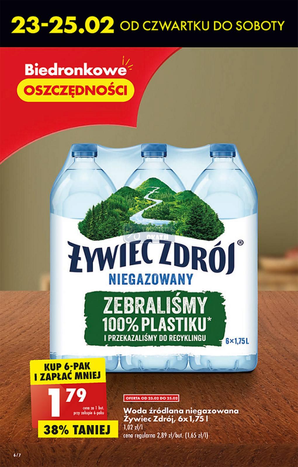 Gazetka promocyjna Biedronka do 01/03/2023 str.6