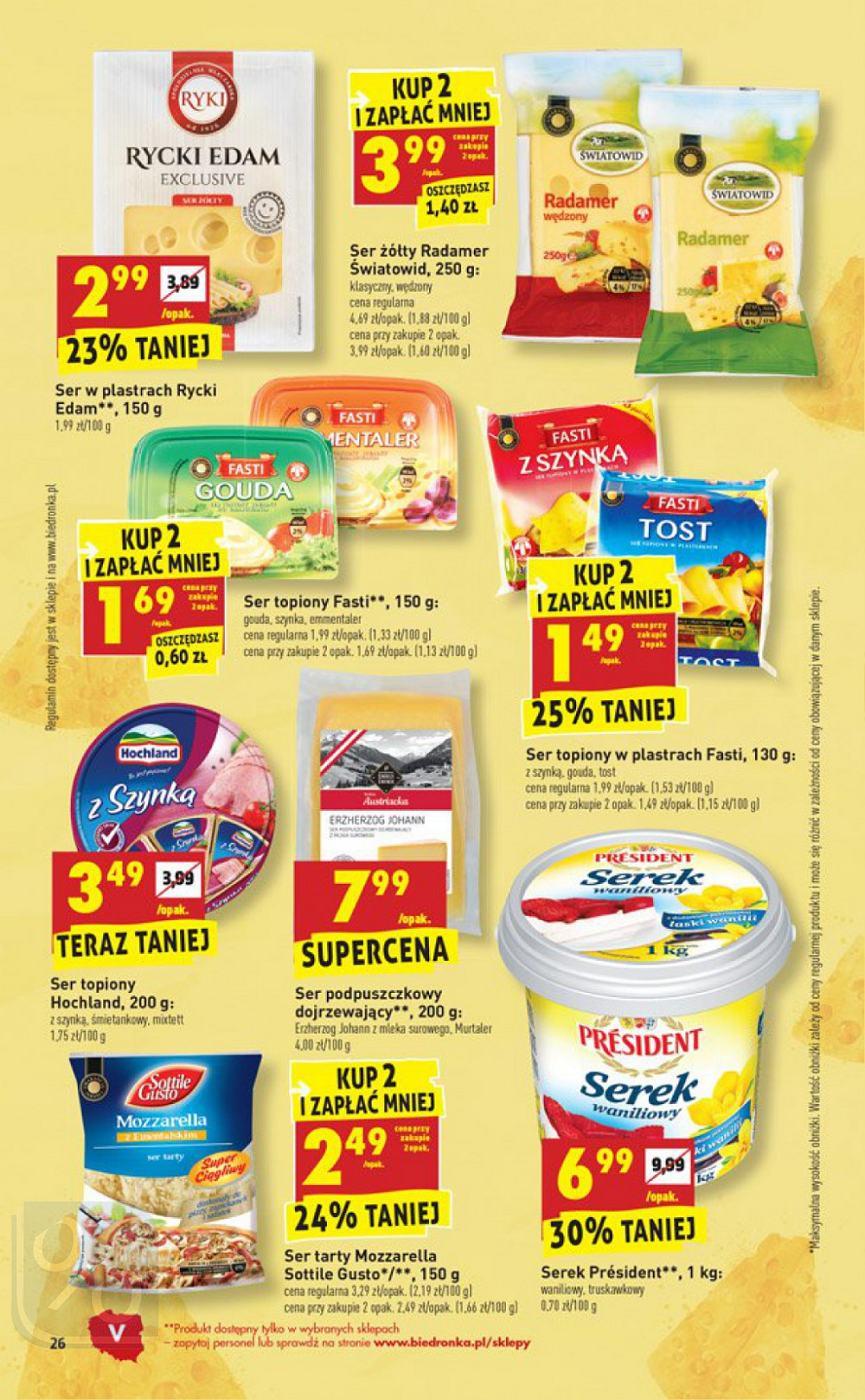 Gazetka promocyjna Biedronka do 25/04/2018 str.26