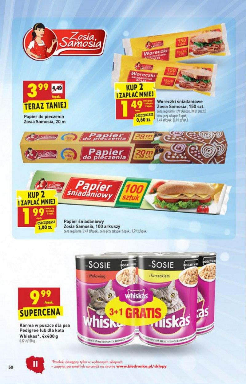 Gazetka promocyjna Biedronka do 14/06/2017 str.50