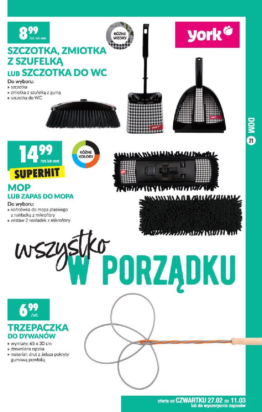 Gazetka promocyjna Biedronka do 07/03/2020 str.21