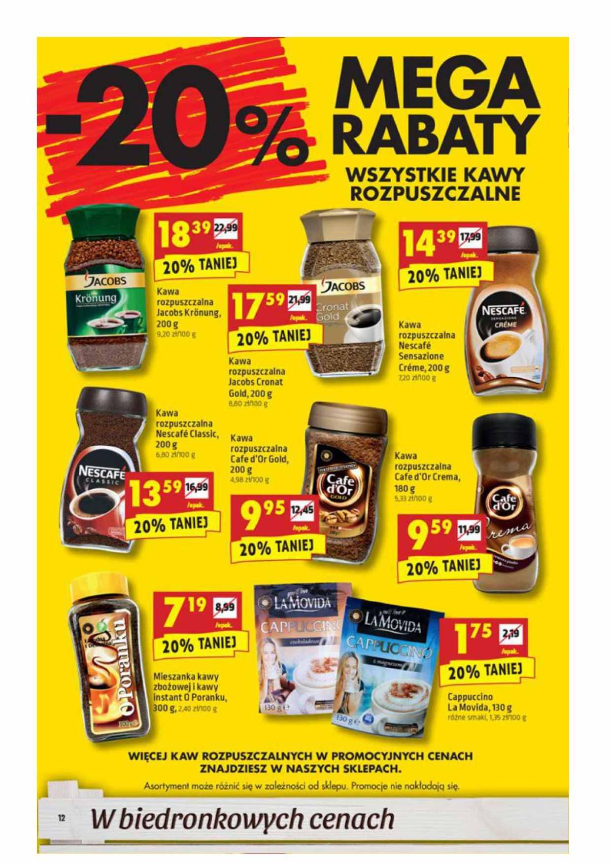 Gazetka promocyjna Biedronka do 23/05/2016 str.12
