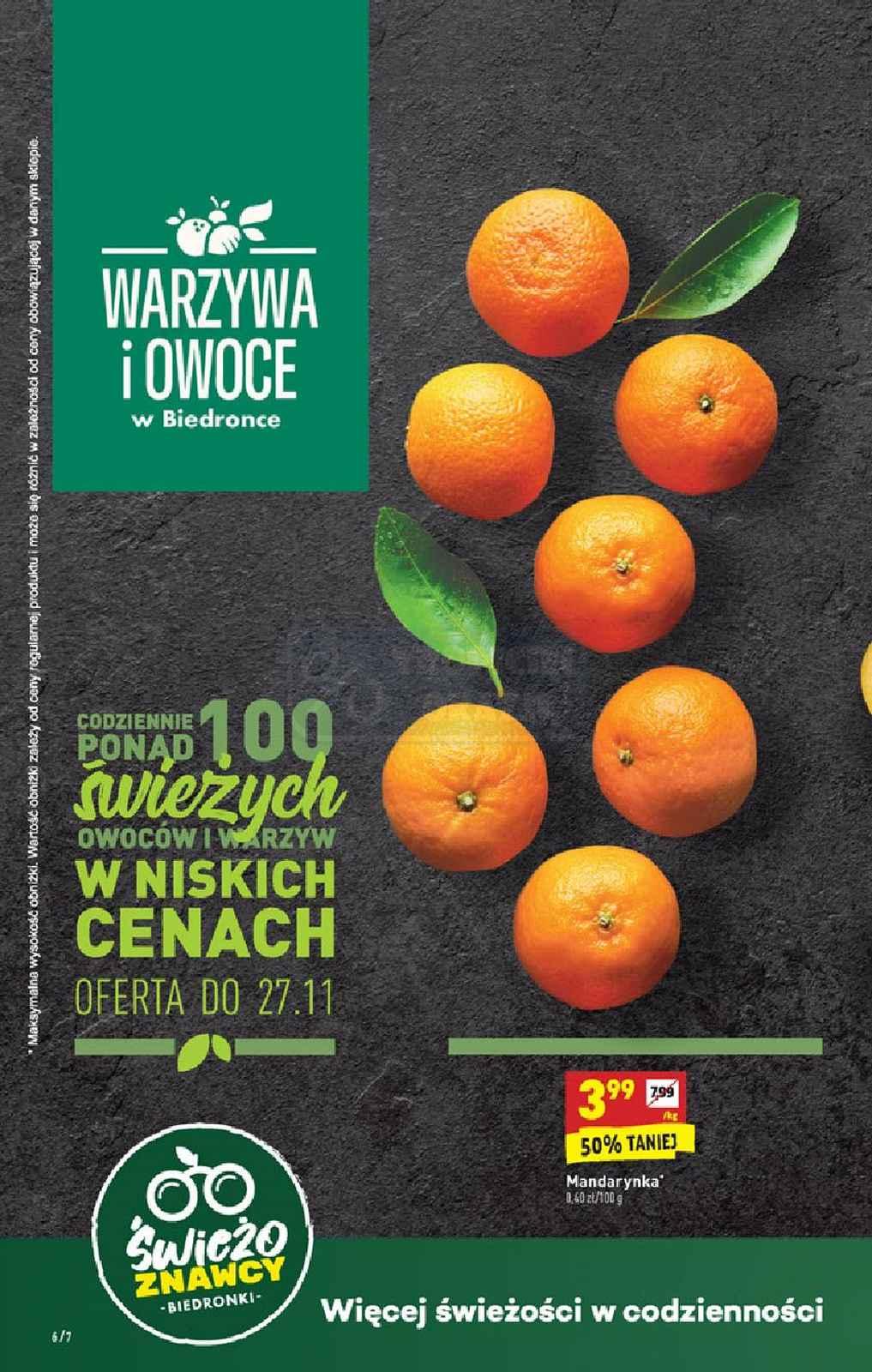 Gazetka promocyjna Biedronka do 30/11/2019 str.6