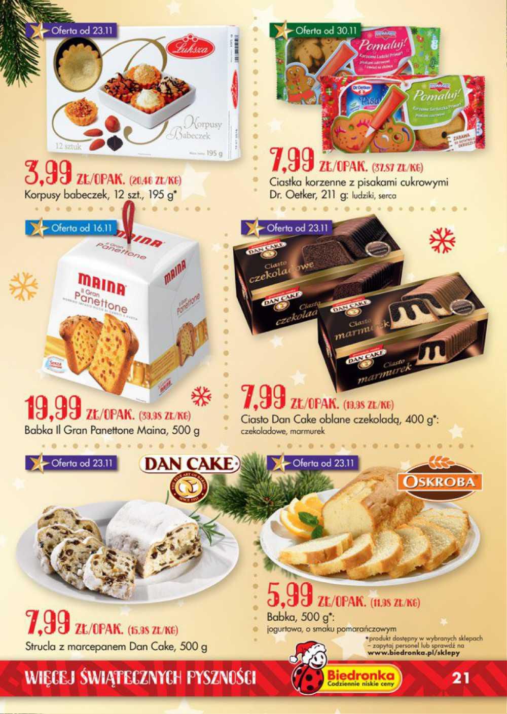 Gazetka promocyjna Biedronka do 06/12/2015 str.21