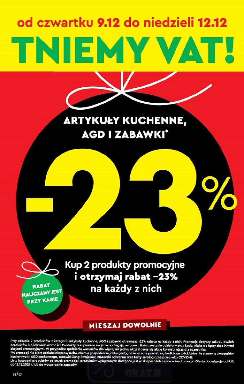 Gazetka promocyjna Biedronka do 15/12/2021 str.62