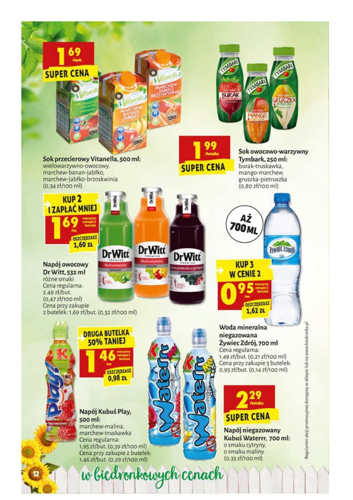 Gazetka promocyjna Biedronka do 31/07/2016 str.12