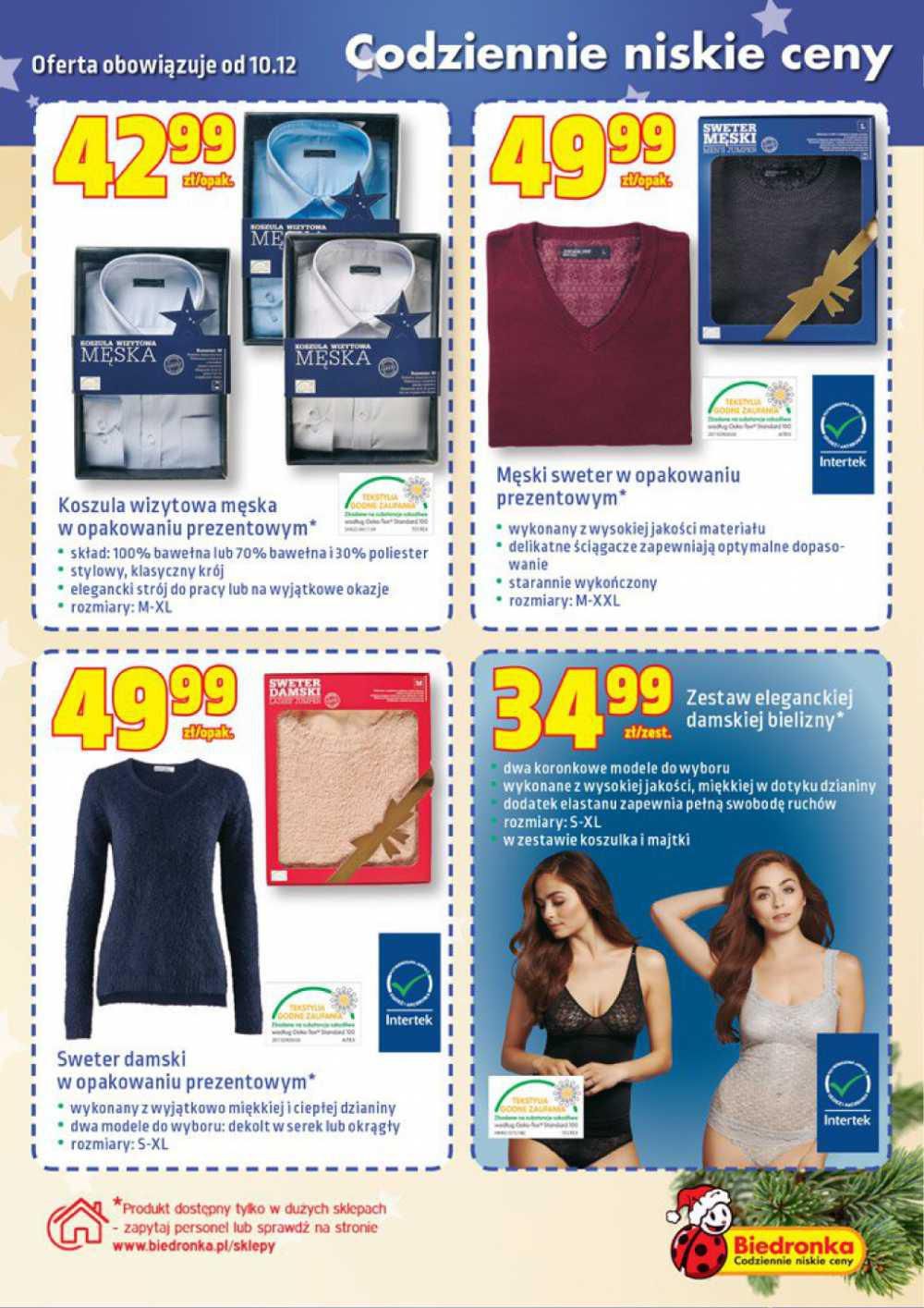 Gazetka promocyjna Biedronka do 16/12/2015 str.37