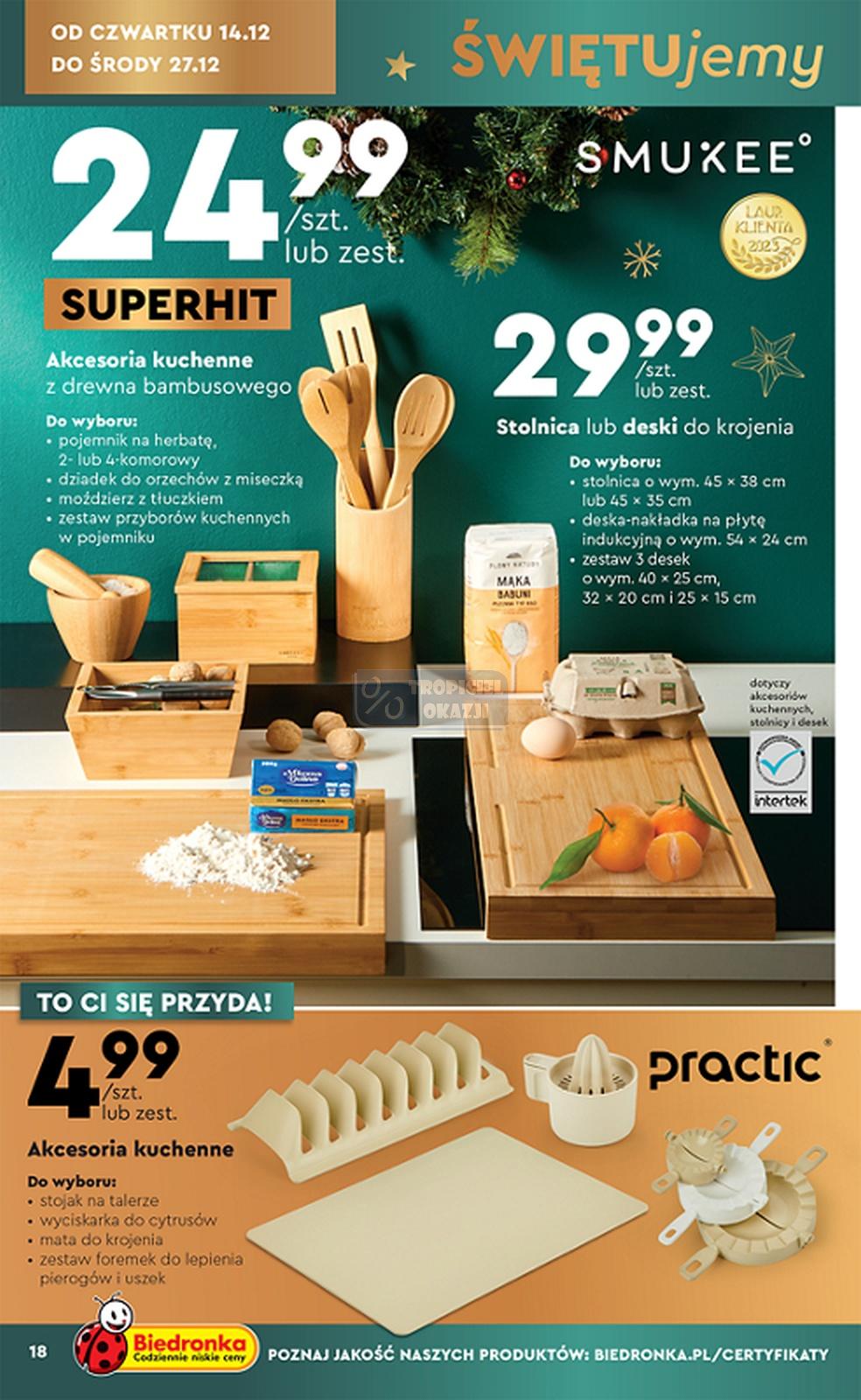 Gazetka promocyjna Biedronka do 17/12/2023 str.18