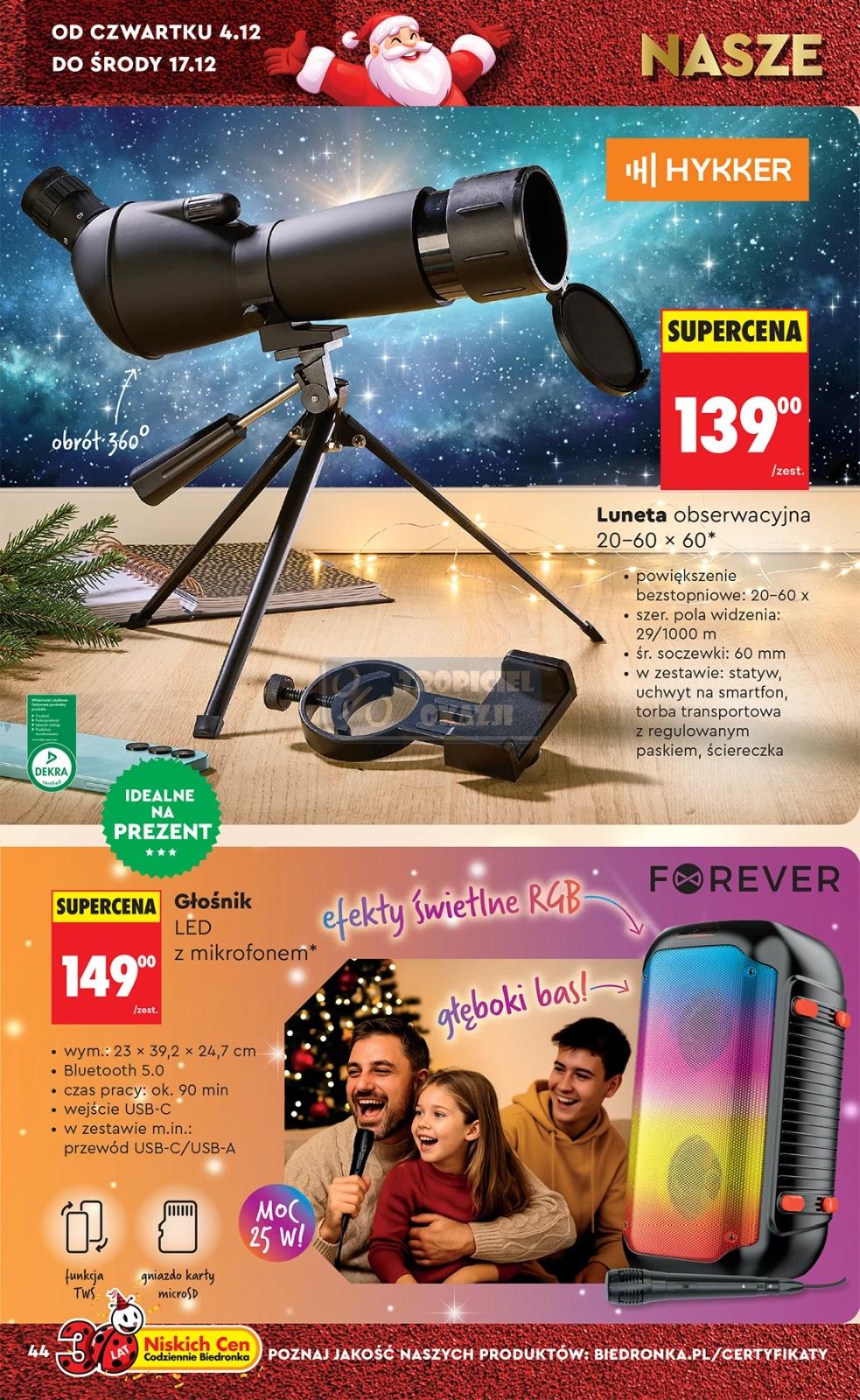 Gazetka promocyjna Biedronka do 17/12/2025 str.44
