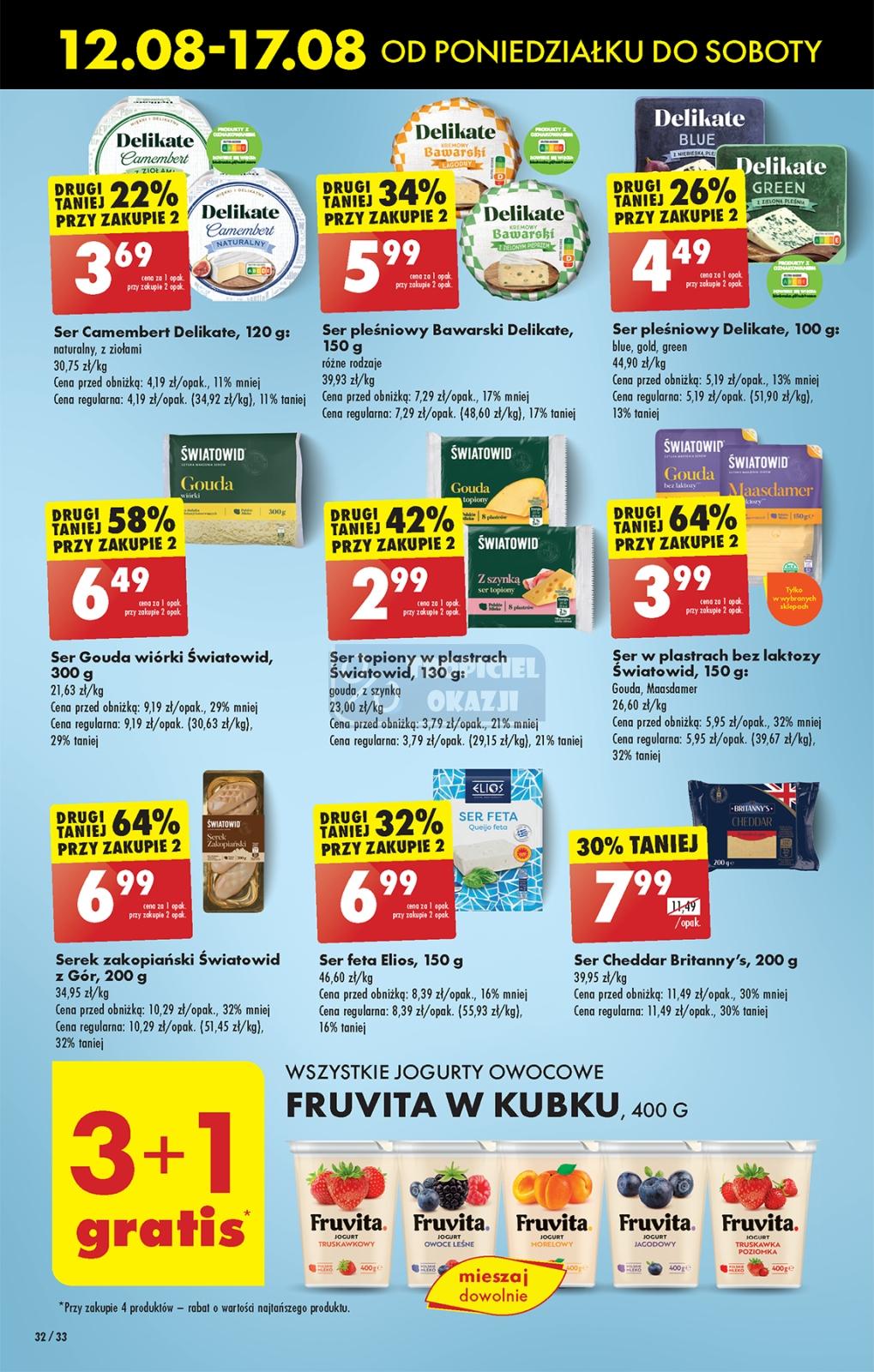 Gazetka promocyjna Biedronka do 17/08/2024 str.32