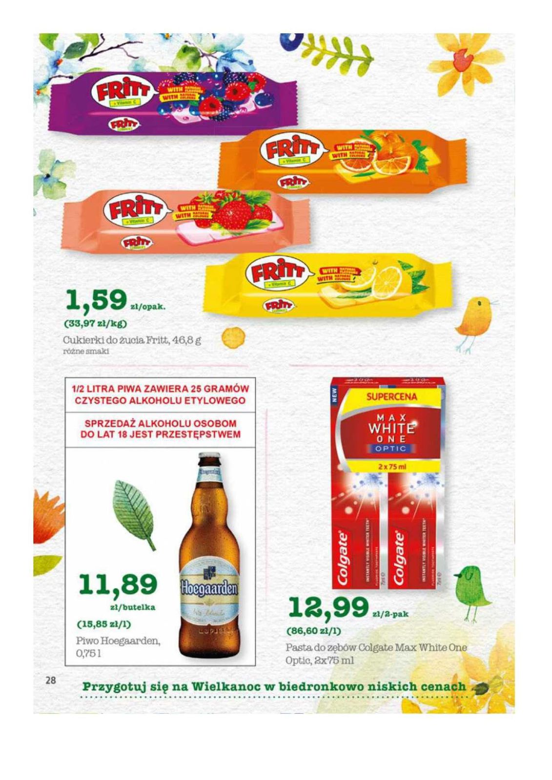 Gazetka promocyjna Biedronka do 16/03/2016 str.28