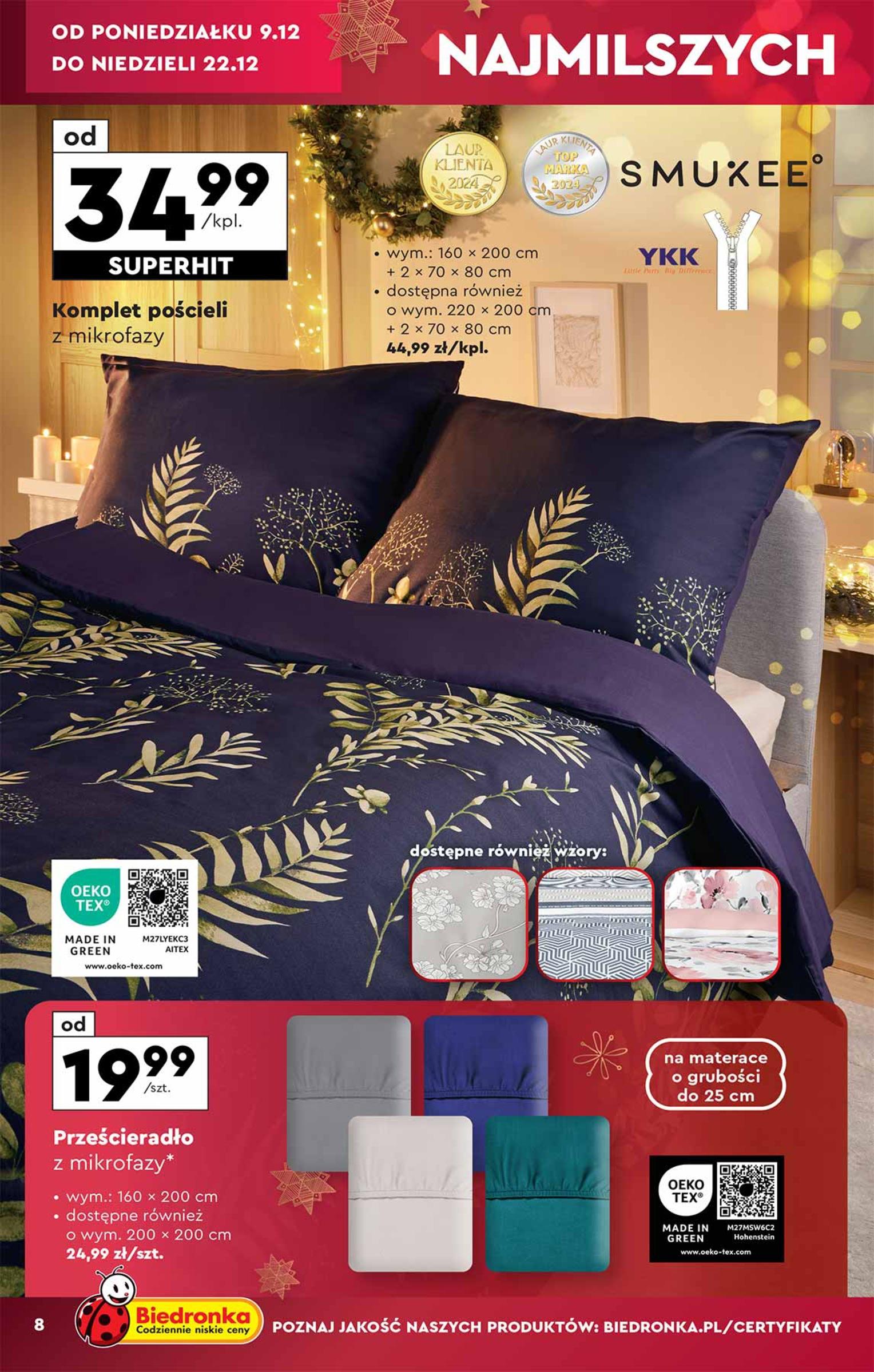 Gazetka promocyjna Biedronka do 22/12/2024 str.8