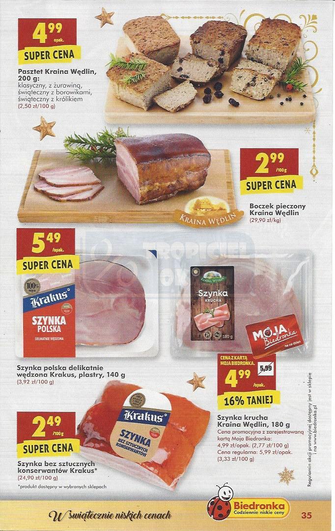 Gazetka promocyjna Biedronka do 30/11/2016 str.35