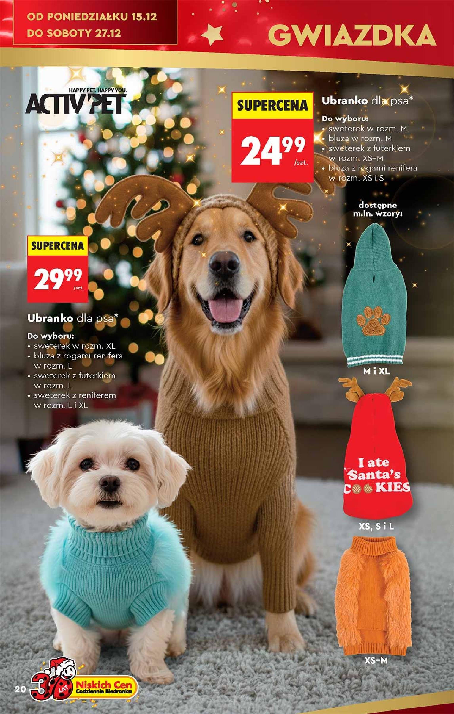 Gazetka promocyjna Biedronka do 03/01/2026 str.20