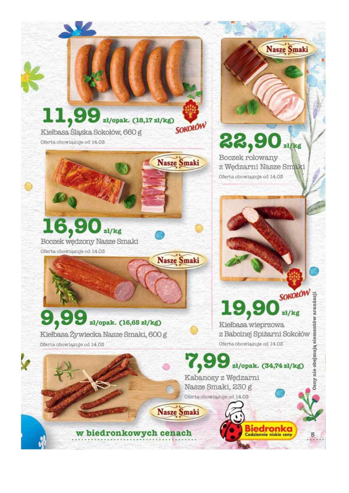 Gazetka promocyjna Biedronka do 26/03/2016 str.5
