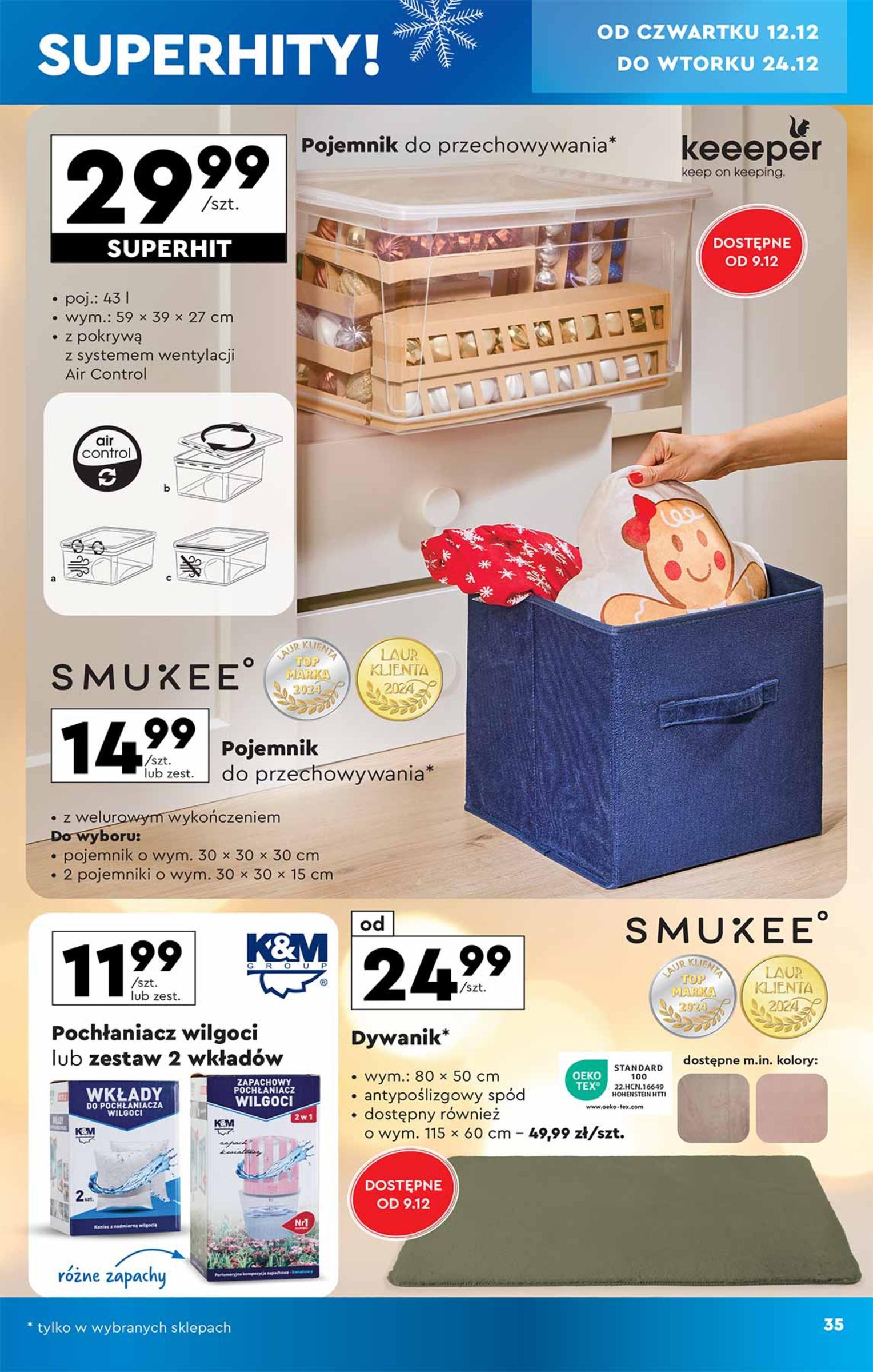 Gazetka promocyjna Biedronka do 22/12/2024 str.35