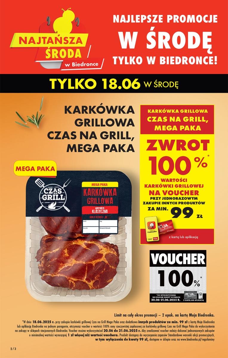 Gazetka promocyjna Biedronka do 25/06/2025 str.2