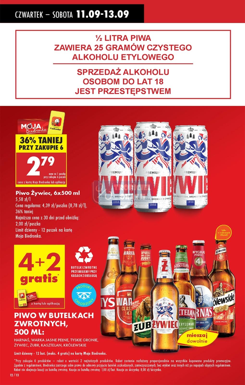 Gazetka promocyjna Biedronka do 17/09/2025 str.12