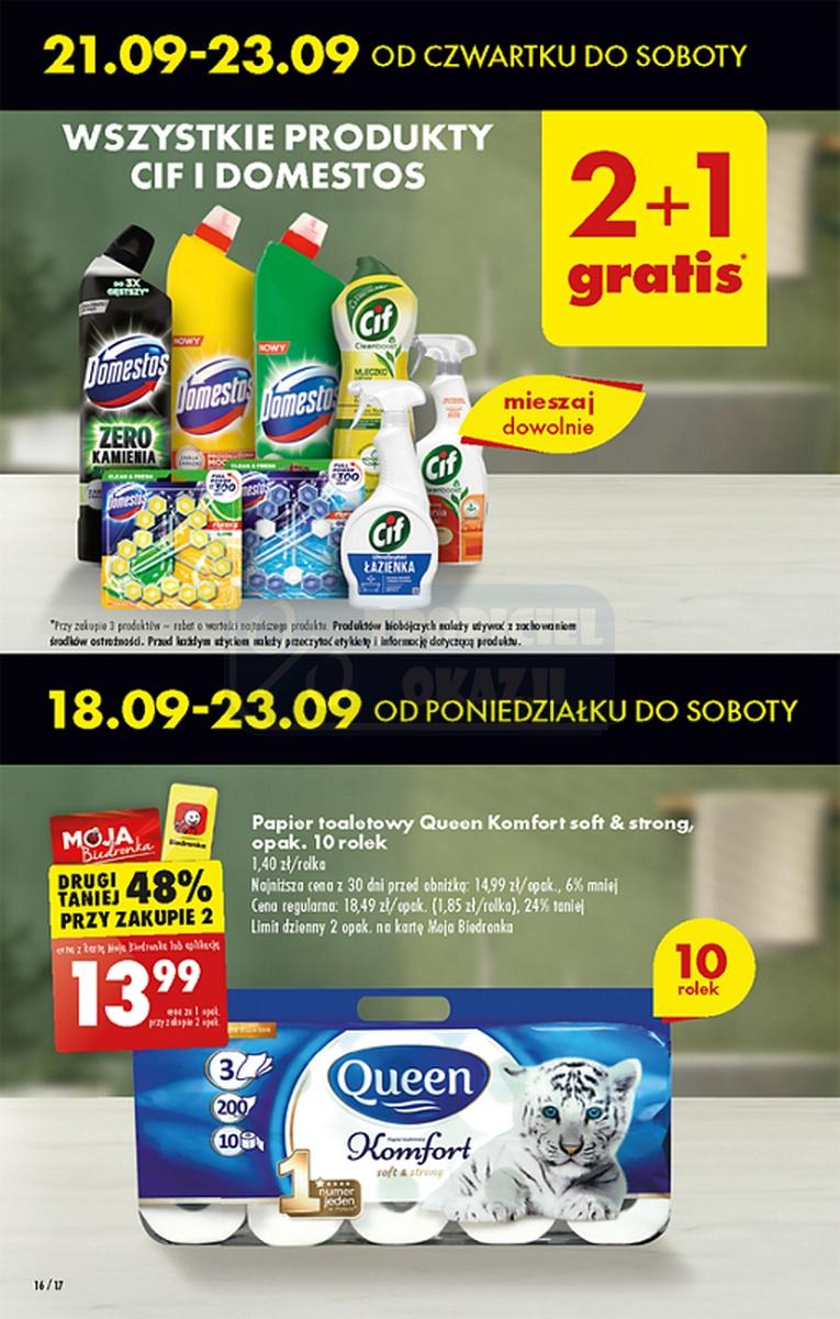 Gazetka promocyjna Biedronka do 27/09/2023 str.16