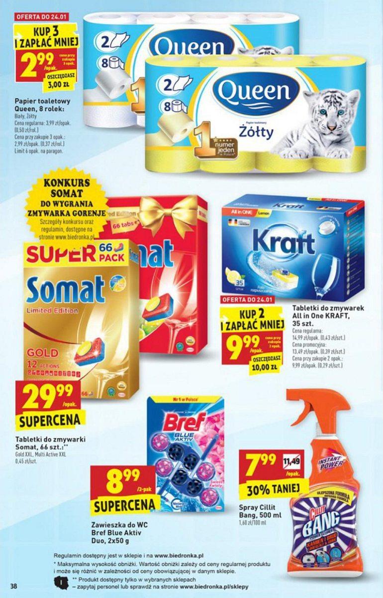 Gazetka promocyjna Biedronka do 28/01/2018 str.38