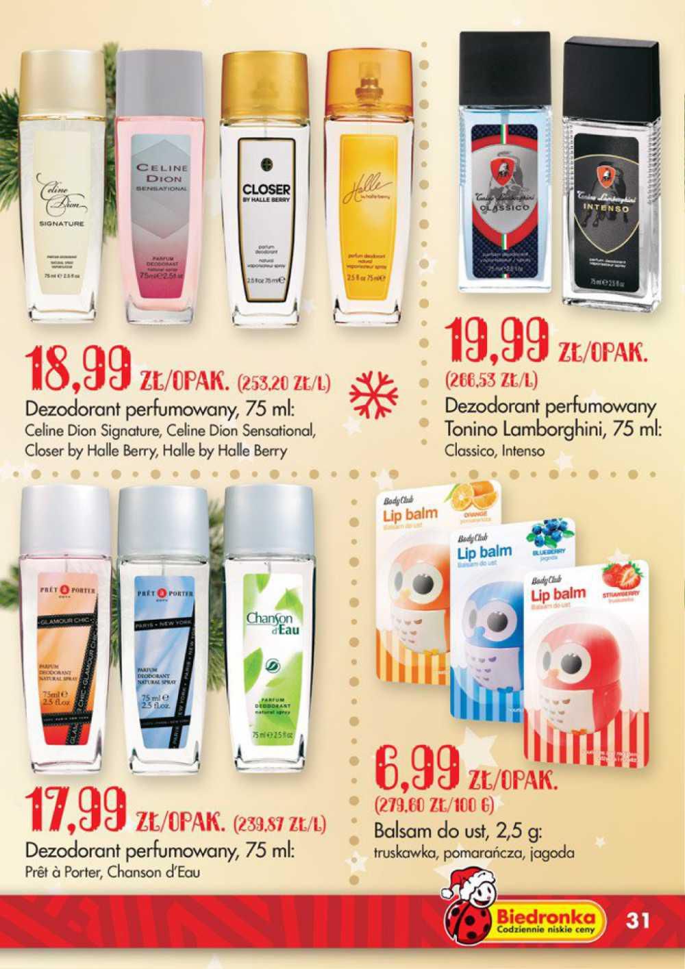 Gazetka promocyjna Biedronka do 16/12/2015 str.31