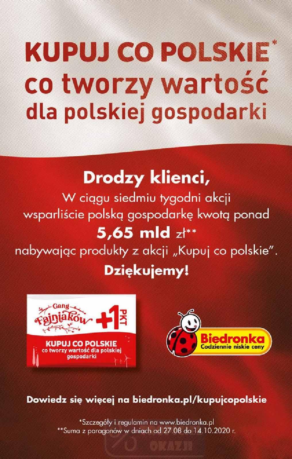 Gazetka promocyjna Biedronka do 24/10/2020 str.56