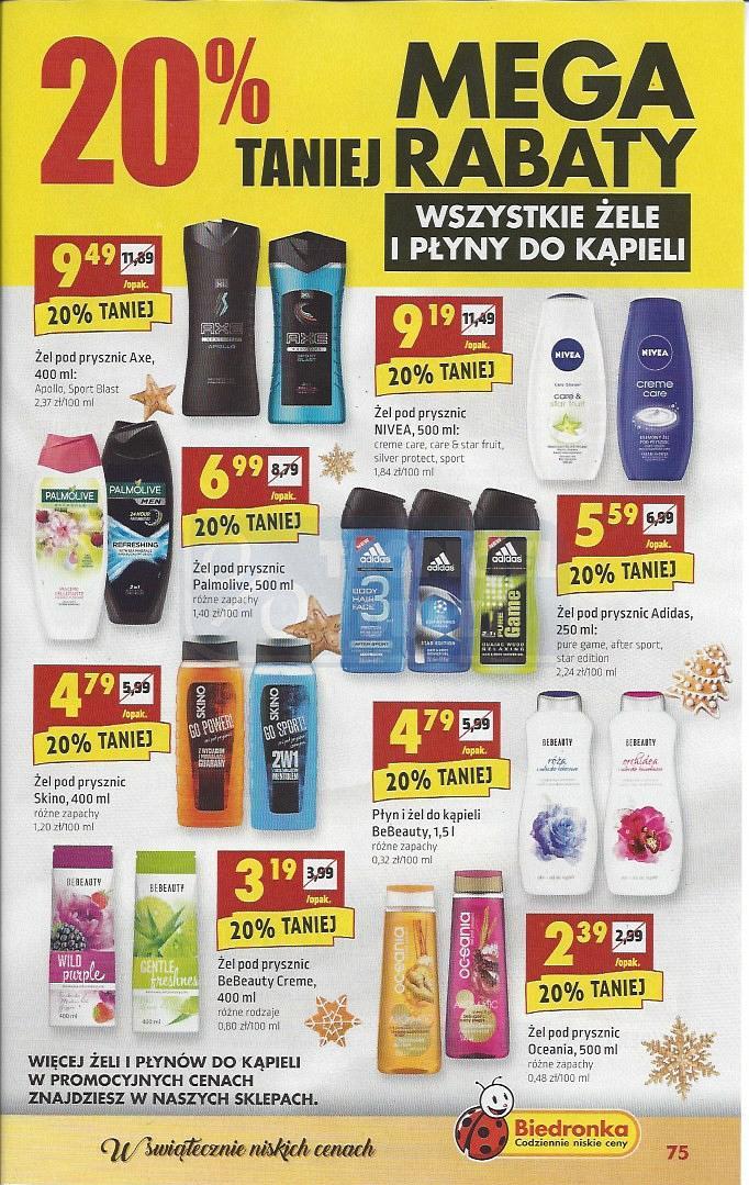 Gazetka promocyjna Biedronka do 30/11/2016 str.75
