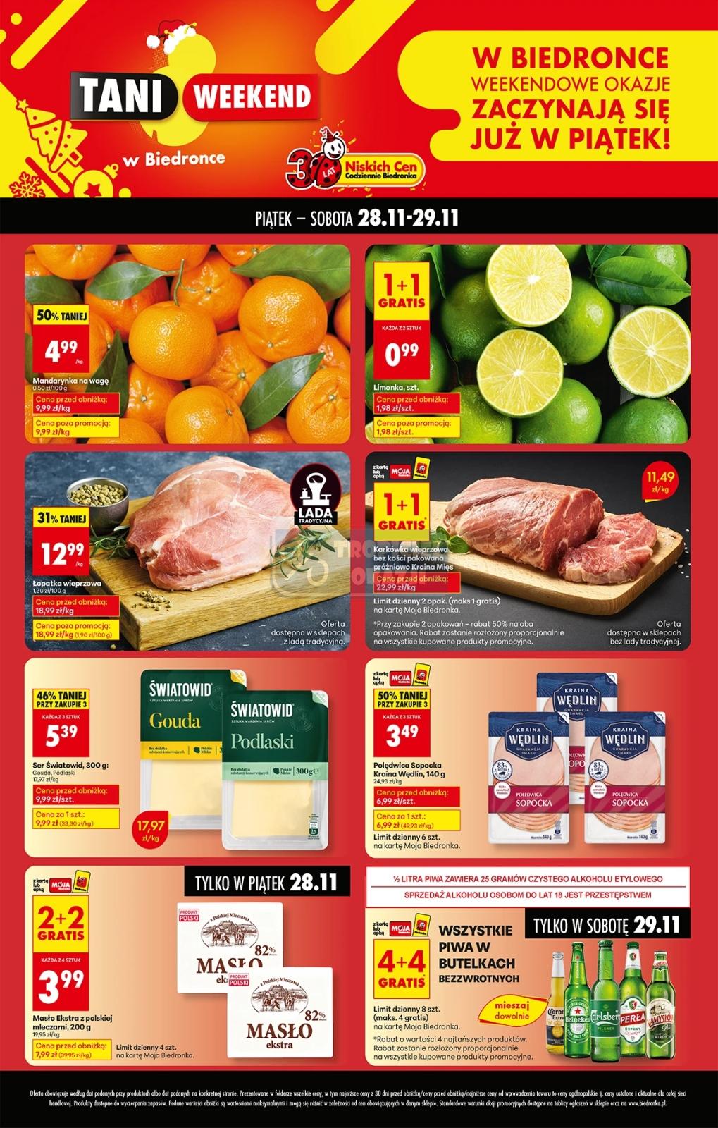 Gazetka promocyjna Biedronka do 29/11/2025 str.1