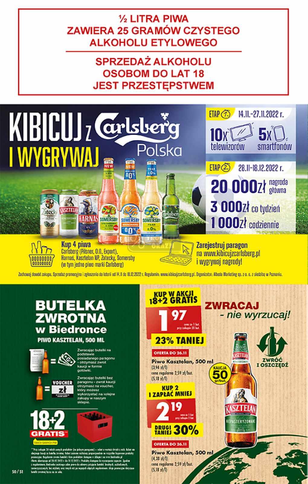 Gazetka promocyjna Biedronka do 30/11/2022 str.48