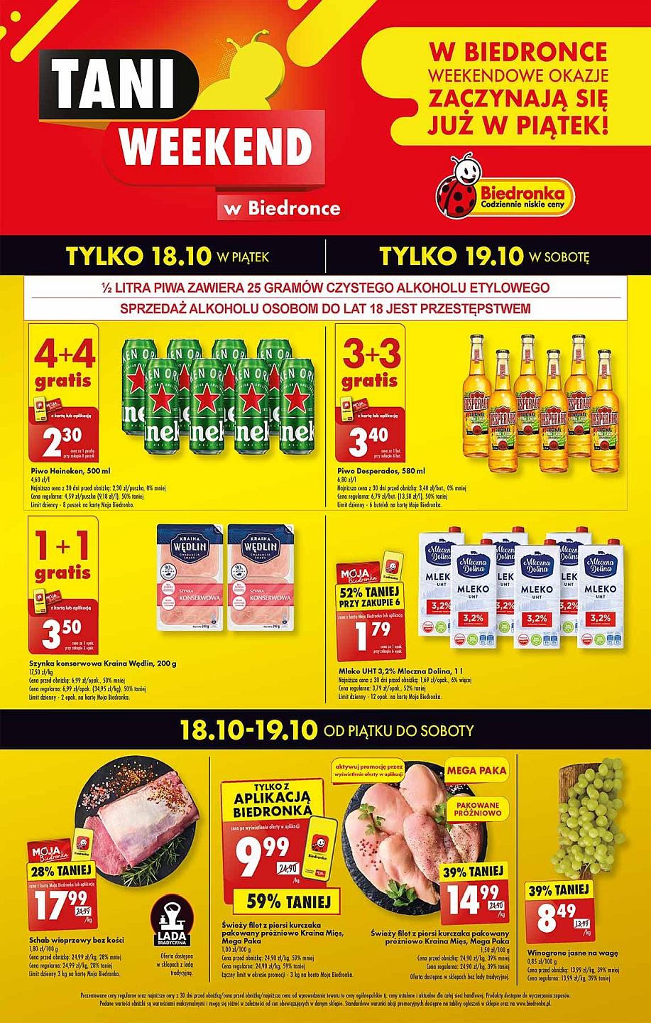 Gazetka promocyjna Biedronka do 19/10/2024 str.1