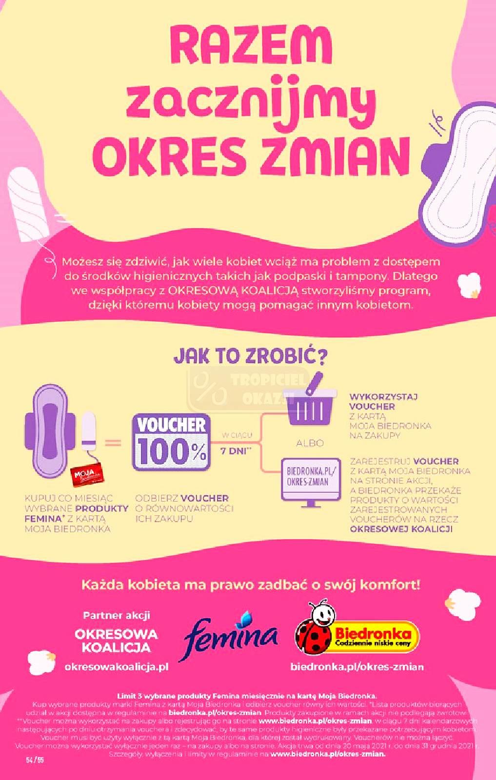 Gazetka promocyjna Biedronka do 25/09/2021 str.54
