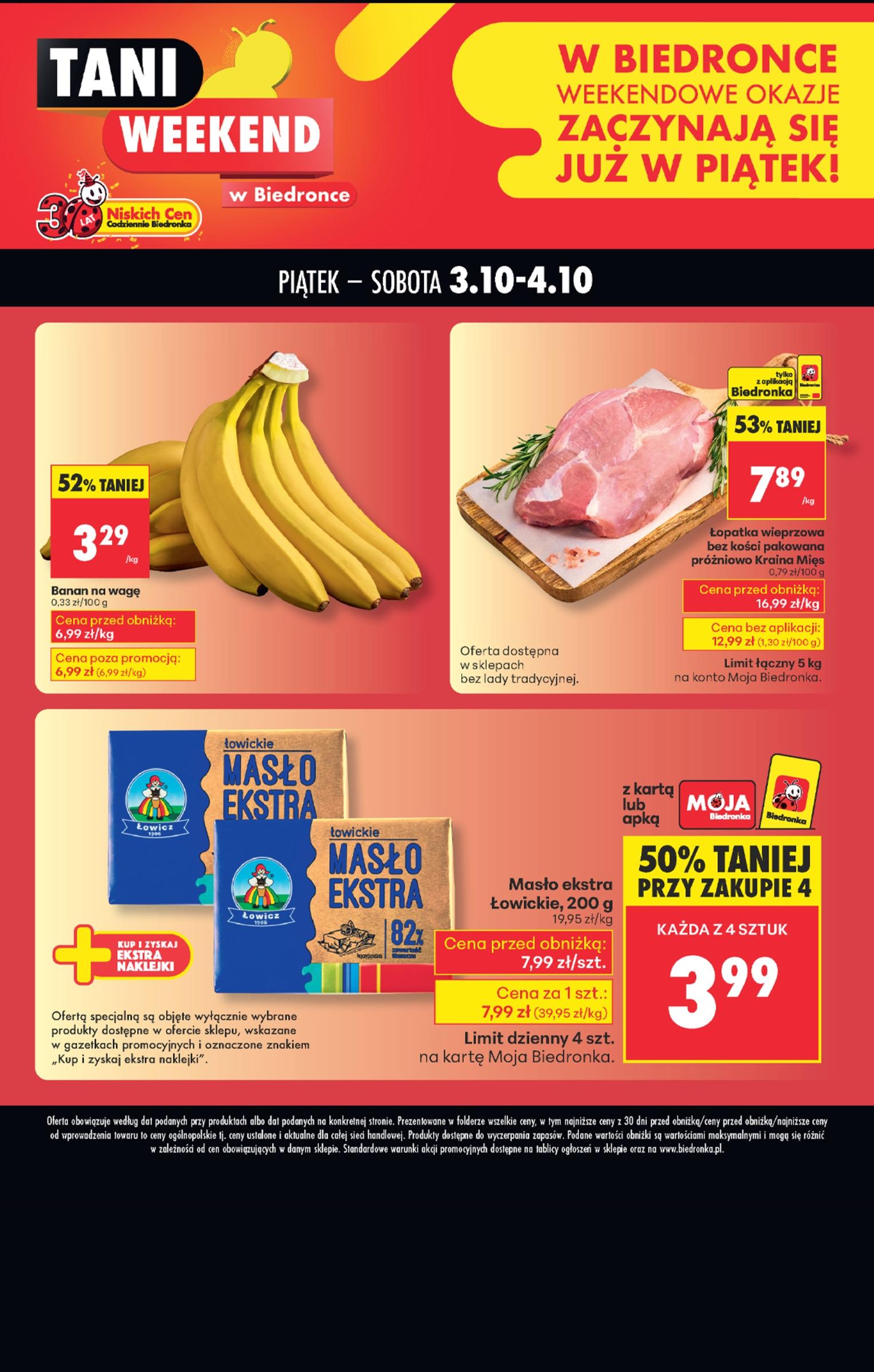 Gazetka promocyjna Biedronka do 04/10/2025 str.1