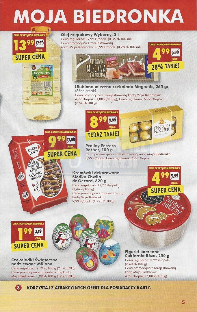 Gazetka promocyjna Biedronka do 30/11/2016 str.5