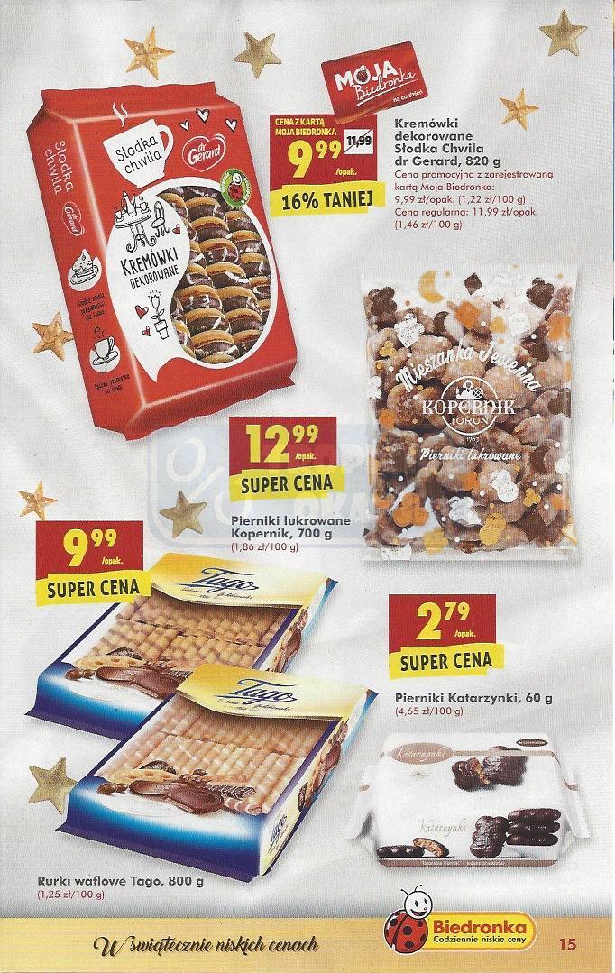 Gazetka promocyjna Biedronka do 30/11/2016 str.15