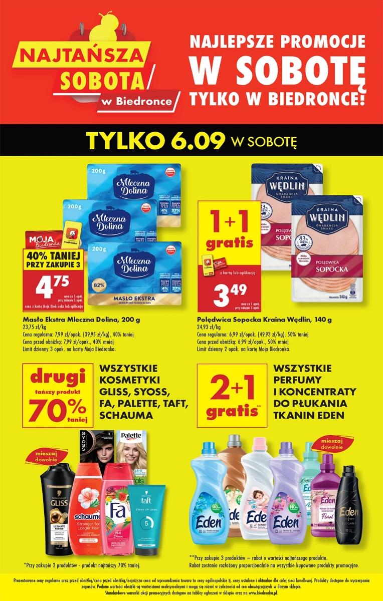 Gazetka promocyjna Biedronka do 06/09/2025 str.1