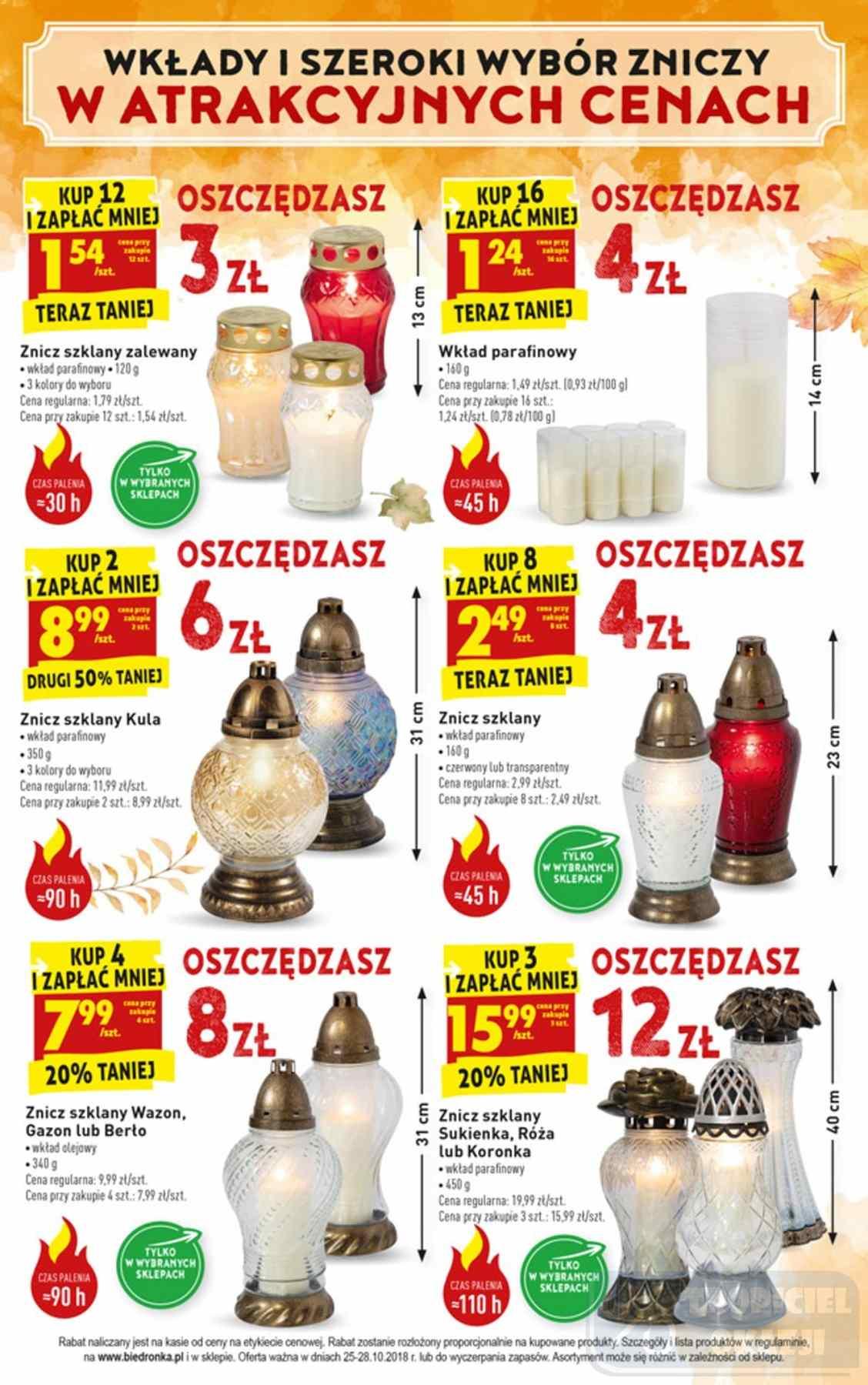 Gazetka promocyjna Biedronka do 31/10/2018 str.48